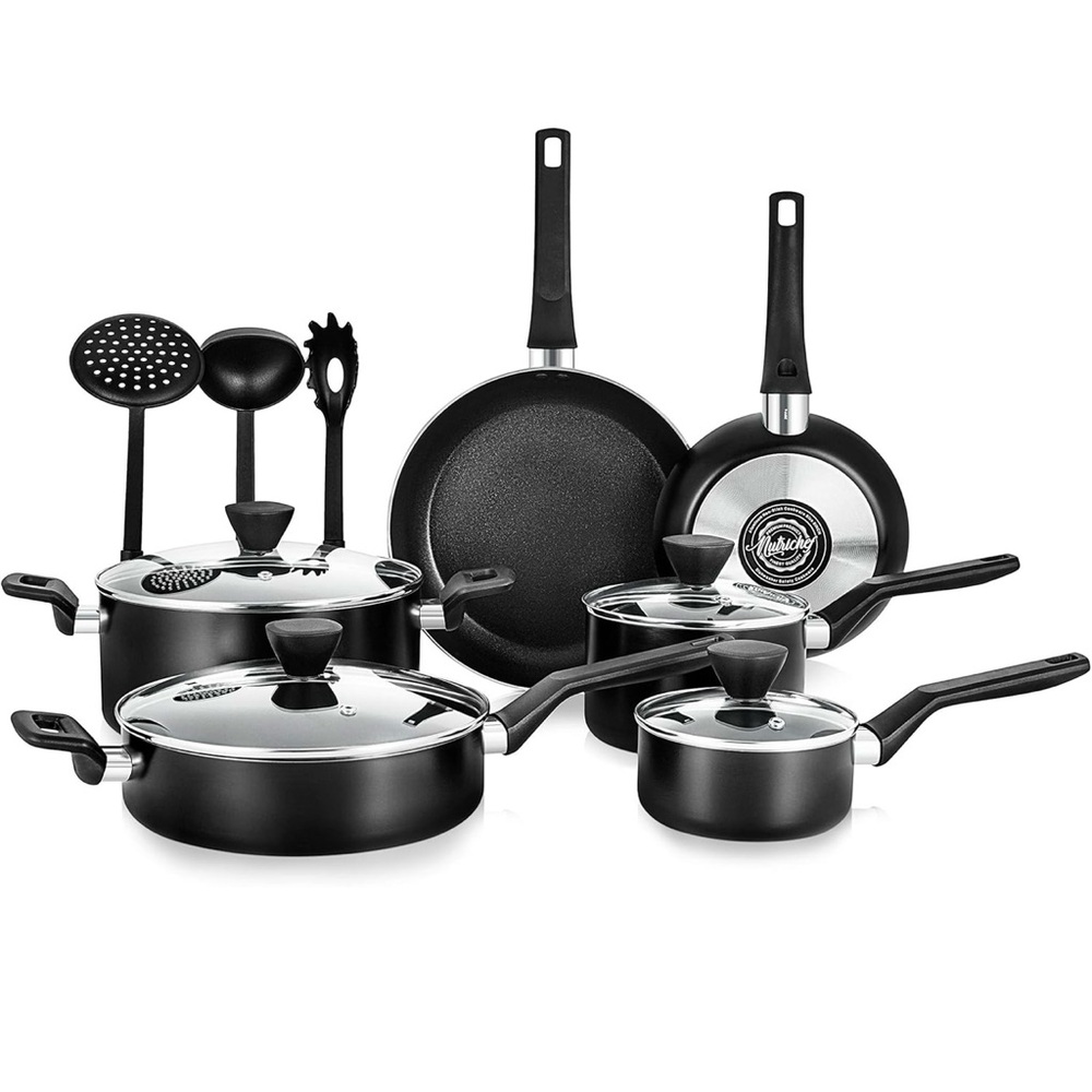 Non-Stick Black Cookware Set